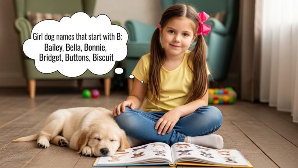 girl dog names that start with b