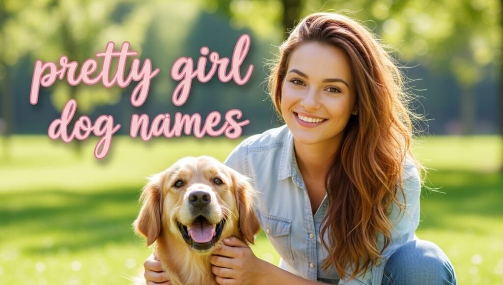 pretty girl girl dog names