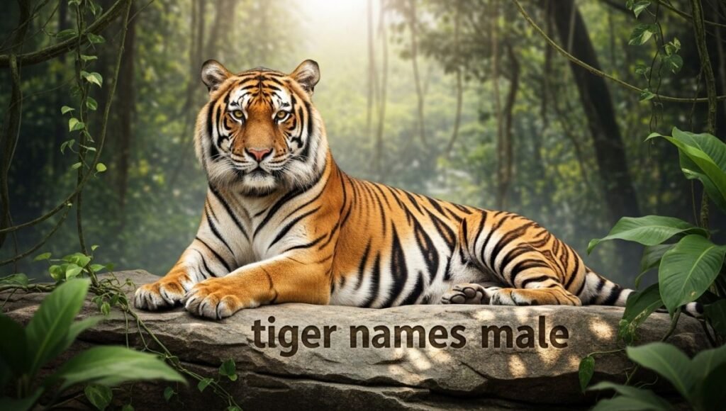 tiger names male