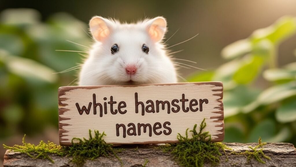 white hamster names