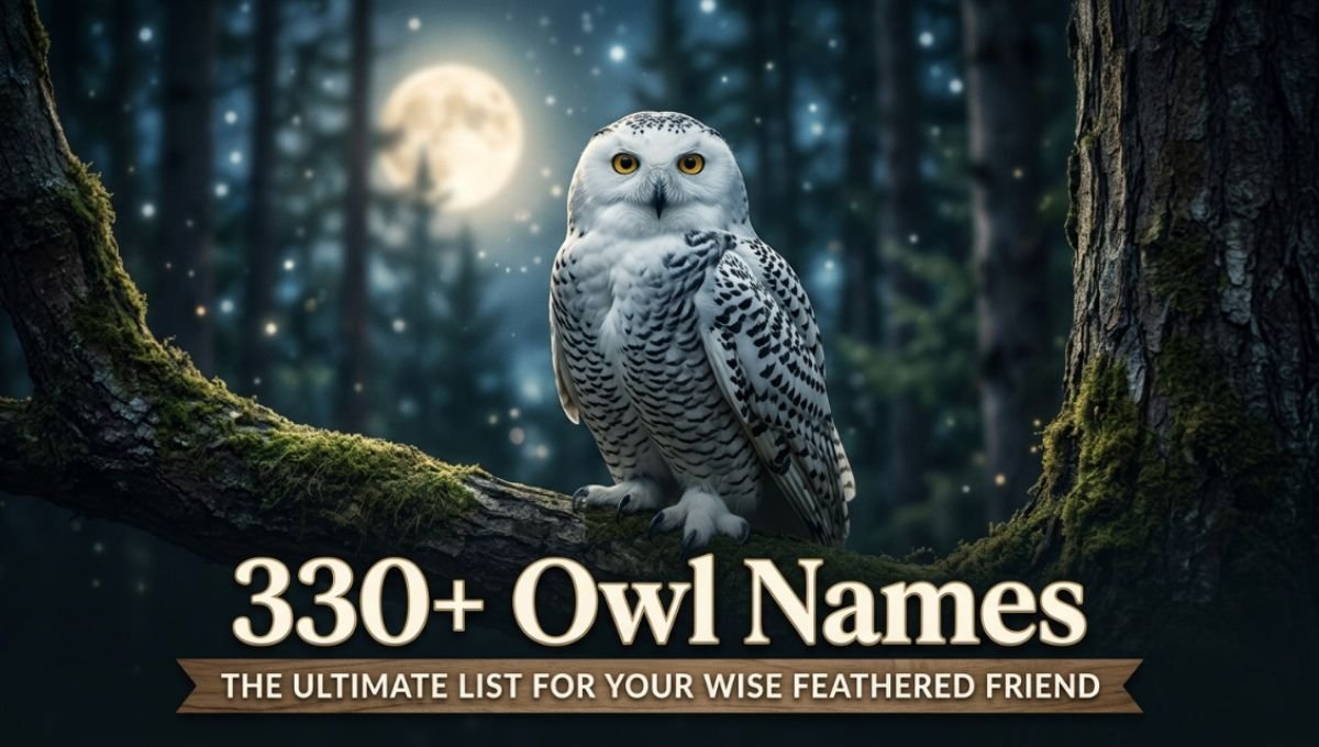 330+ Owl Names : The Ultimate List For Your Wise Feathered Friend