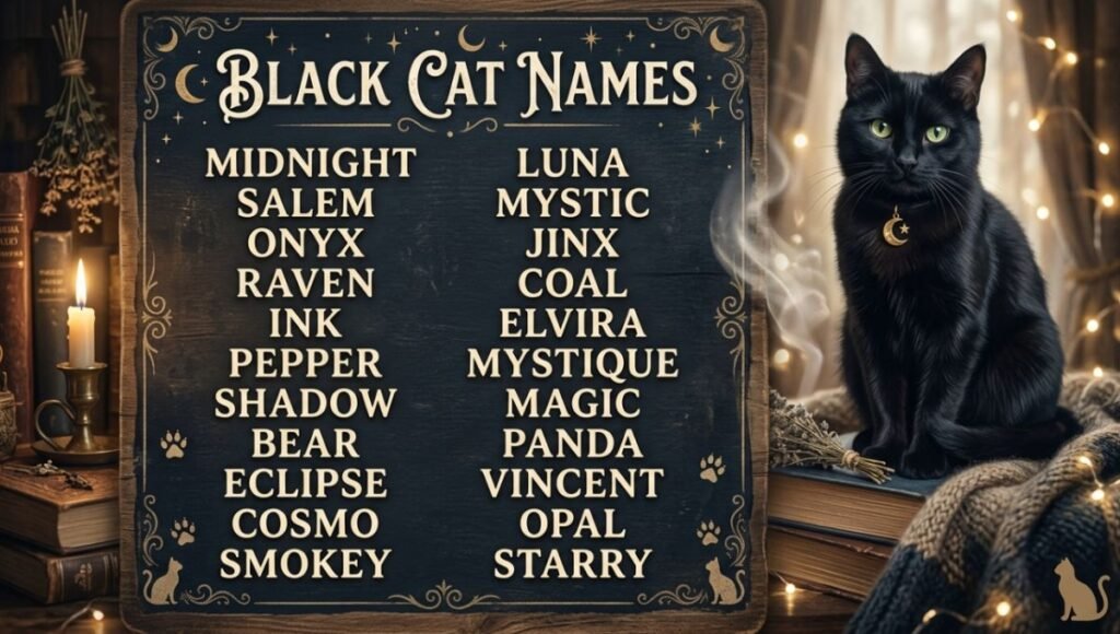 Black Cat Names