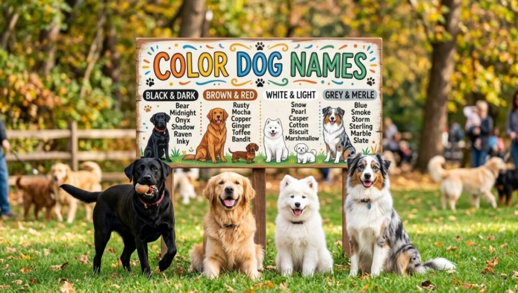 Color Dog Names