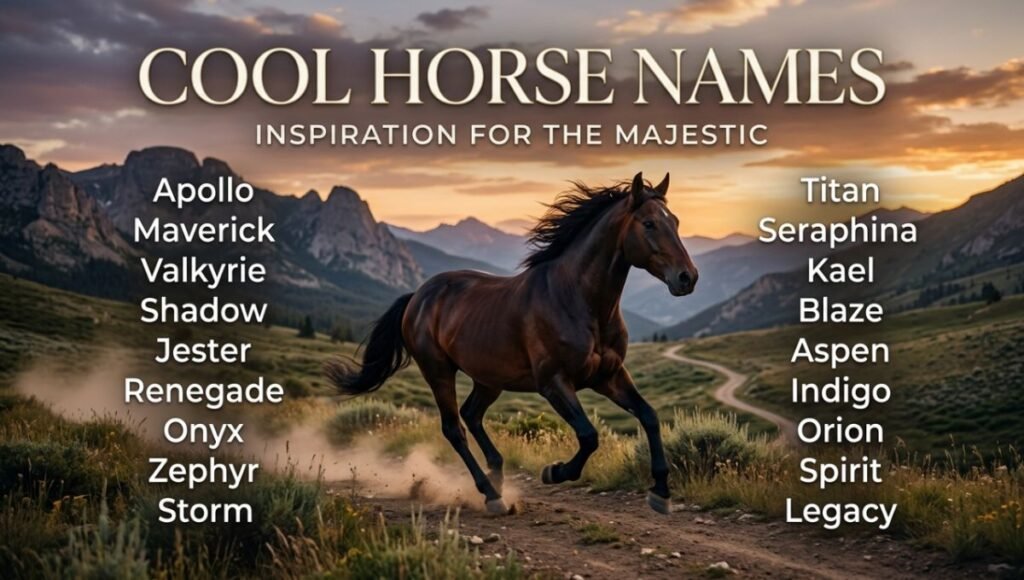 Cool Horse Names