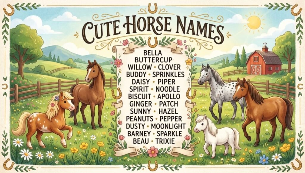 Cute Horse Names