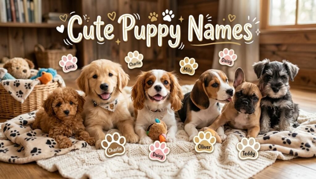 Cute Puppy Names
