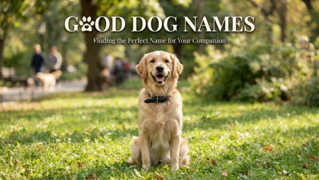 Good Dog Names