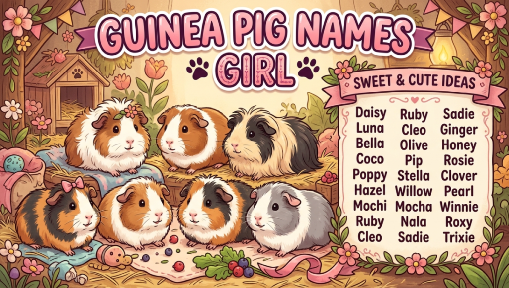 Guinea Pig Names Girl