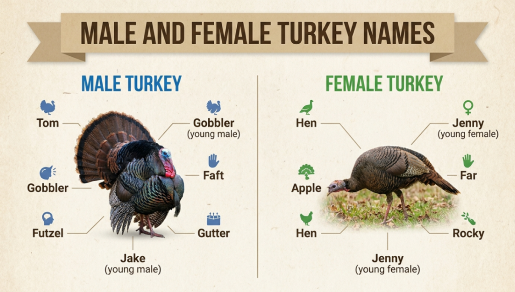 Male and Female Turkey Names