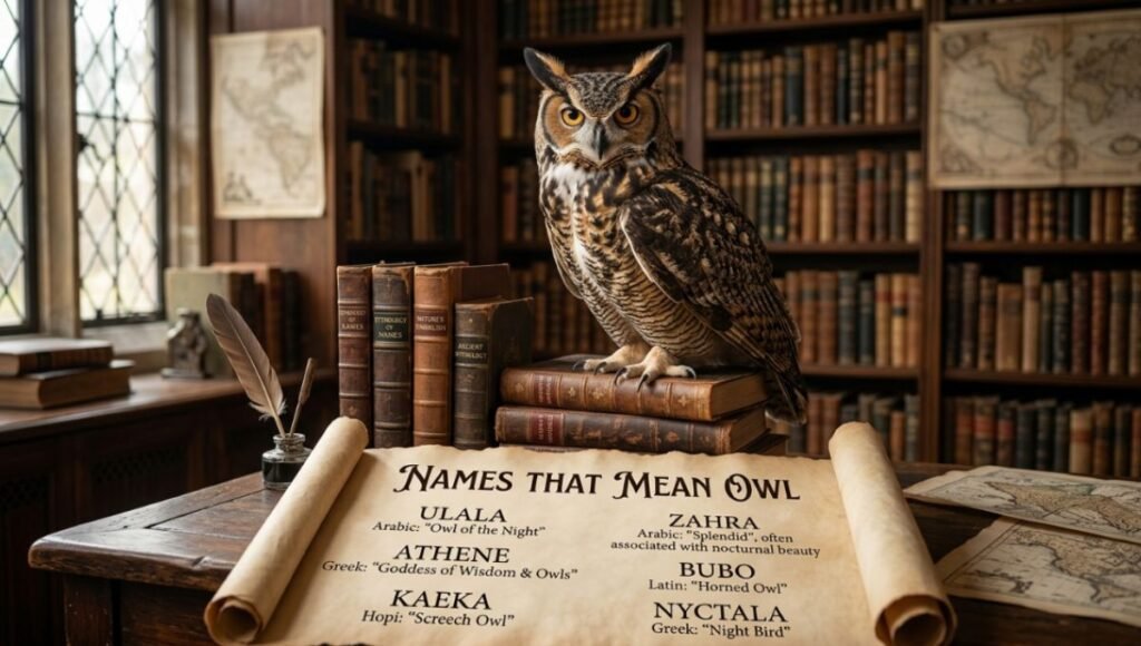 Names That Mean Owl