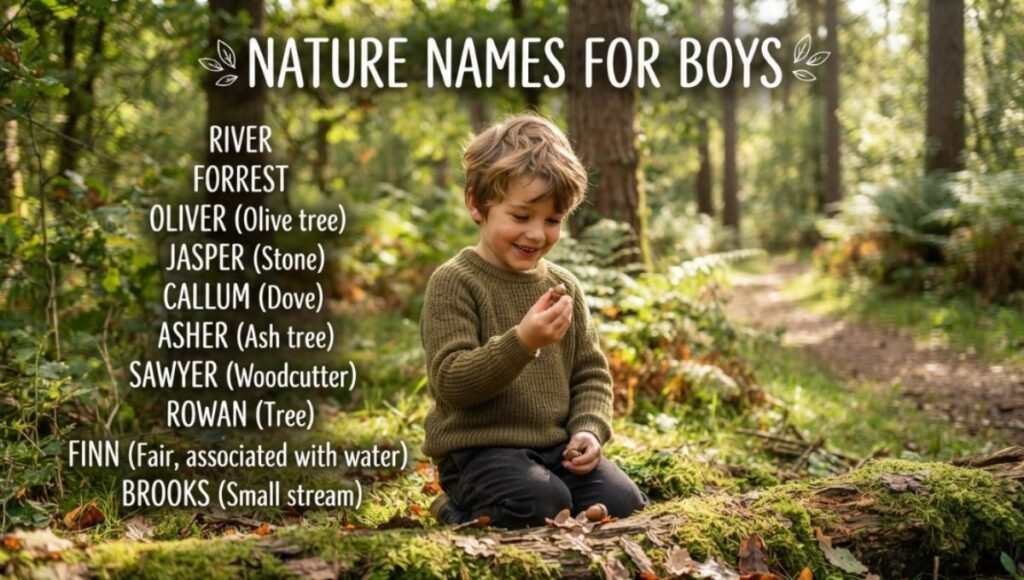 Nature Names For Boys
