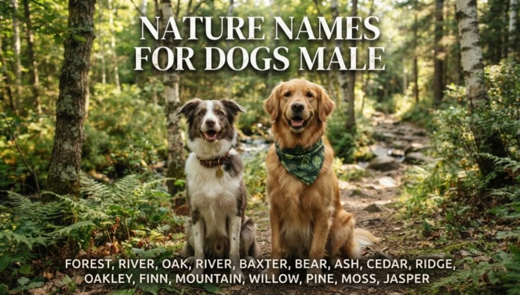 Nature Names For Dogs Male