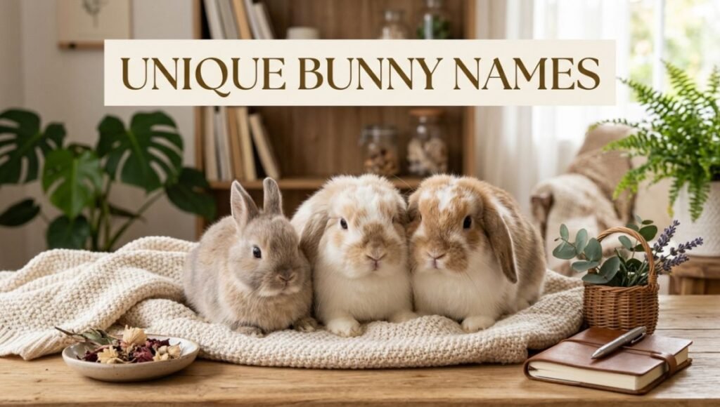 Unique Bunny Names
