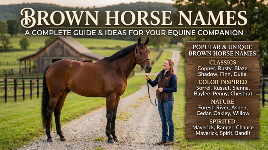 Brown Horse Names