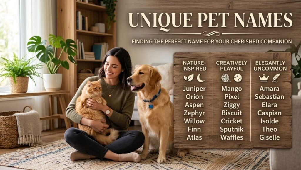 unique pet names